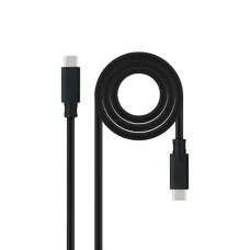 Cable USB-C NANOCABLE 10.01.4100 Negro 50 cm (1 unidad)