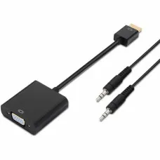 Adaptador HDMI a SVGA con Audio Aisens A122-0126 Negro 10 cm