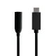 Adaptador USB-C a Jack 3.5 mm Aisens A109-0348 Negro 15 cm (1 unidad)