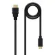 Cable HDMI a Mini HDMI NANOCABLE 10.15.0902 1,8 m Negro 1,8 m
