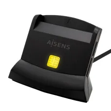 Lector de Tarjetas DNI/SIP Aisens ASCR-SN04CSD-BK Negro