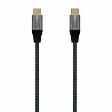 USB-C Cable Aisens A107-0671 1 m Grey (1 Unit)