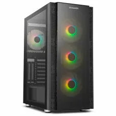 ATX Semi-tower Box Nox 1 Black E-ATX