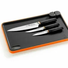 Knife Set BRA A198021 Black Stainless steel