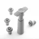 Vacuum Pump and Wine Stoppers Winuum InnovaGoods (4 caps)