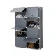Portable Modular Shoe Cabinet InnovaGoods Grey
