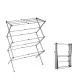 Folding and Extendable Metal Clothes Dryer with 3 Levels Cloxy InnovaGoods 11 Bars