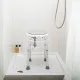 Rotating and Adjustable Bathroom Stool Roshawer InnovaGoods