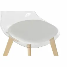 Silla de Comedor DKD Home Decor Blanco Madera Policarbonato (Reacondicionado A)