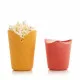 Palomiteras de Silicona Plegables InnovaGoods COLLAPSIBLE POPCORN BOWL Metal Silicona (Reacondicionado A)