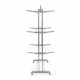 Tendedero Plegable Vertical con Ruedas Folver InnovaGoods   24 Barras Metal (Reacondicionado B)
