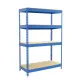 SimonRack Metal Shelving Unit: 2000x1200x450 mm, 4 Wooden Shelves, 300 kg per shelf, without screws