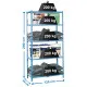 SimonRack Metal Shelving Unit: 2000x1200x500 mm, 5 Metal Shelves, 200 kg per shelf, without screws