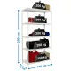 SimonRack Metal Shelving Unit: 2000x1200x400 mm, 5 Metal Shelves, 200 kg per shelf, without screws