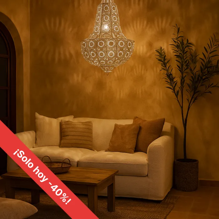 Ceiling Light DKD Home Decor Metal White